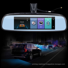 8" 4G Car Black Box Adas Remote Monitor Rearview Mirror Car Recorder GPS Navi WiFi Bluetooth HD1080p DVR Camera